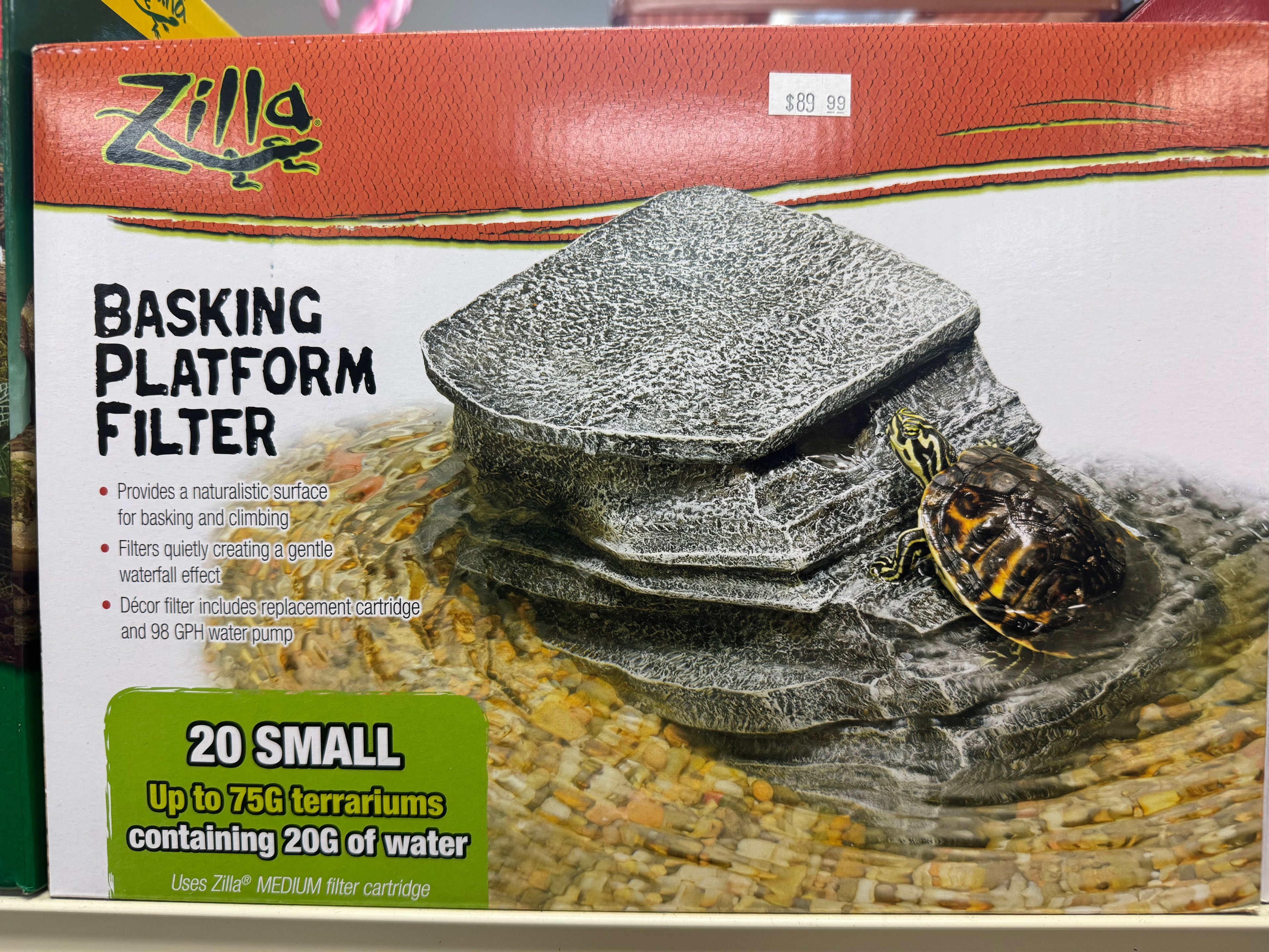 Zilla Basking Platform Filter