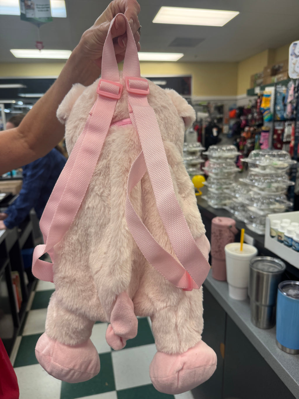 Pig Plush Backpack