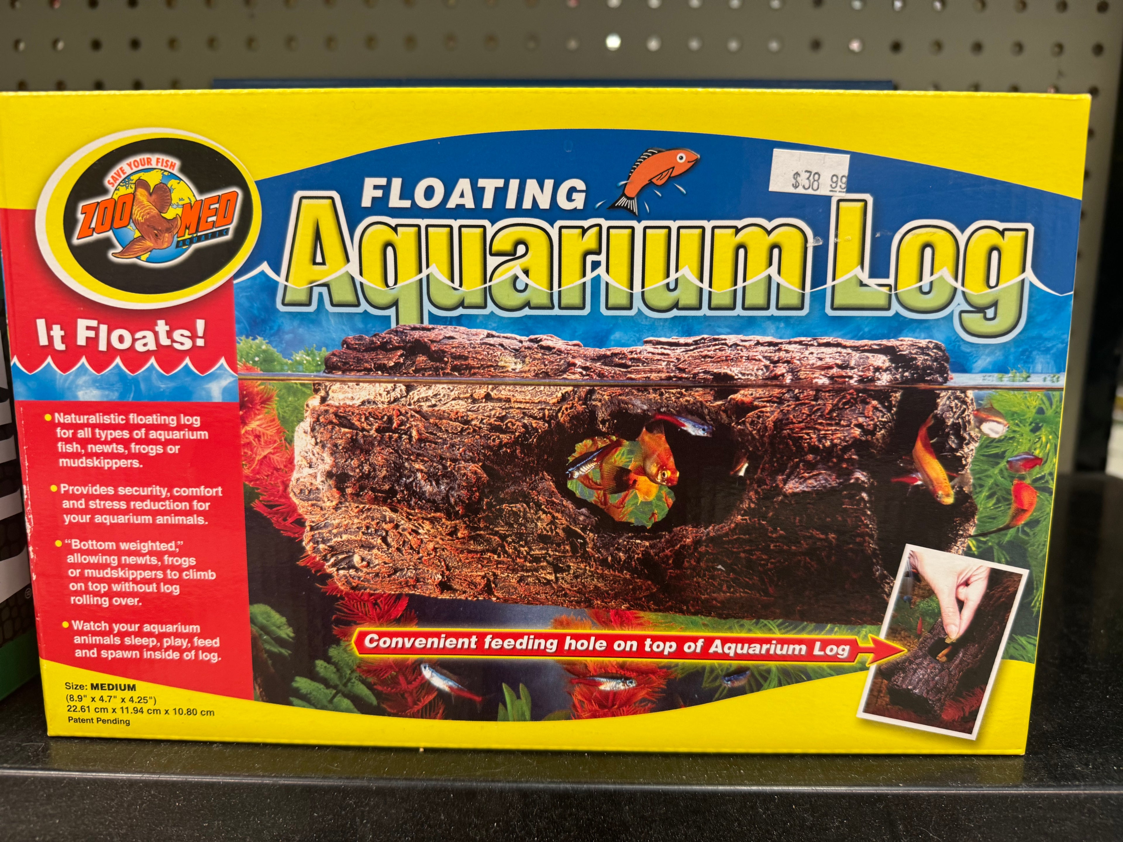 Floating Aquarium Log