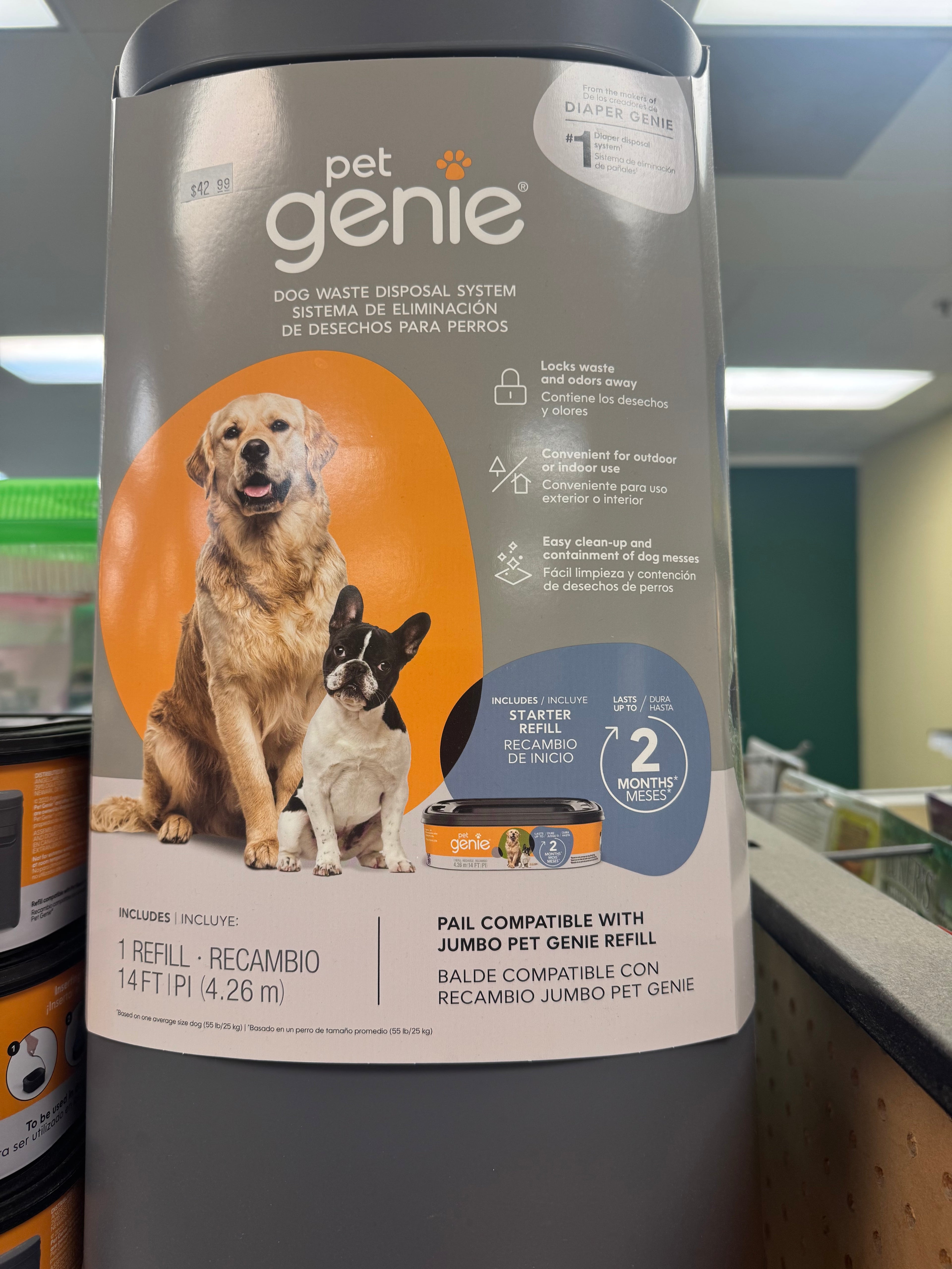 Pet Genie Dog Waste Disposal System